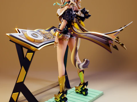 Xilonen Genshin Impact 3D Принт Модель