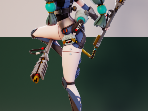 Qingyi Zenless Zone Zero Modèles 3D en vedette