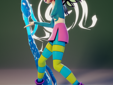 Irma Lair WITCH 3D Print Model
