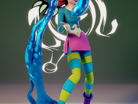 Irma Lair WITCH 3D Print Model
