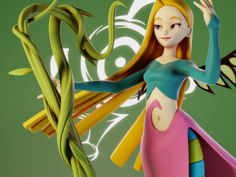 Cornelia Hale WITCH Model do druku 3D
