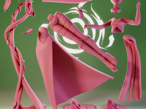 Cornelia Hale WITCH Model do druku 3D