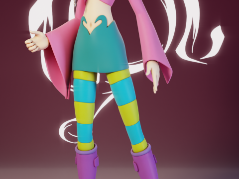 WITCH Extra Bases 3D Принт Модель