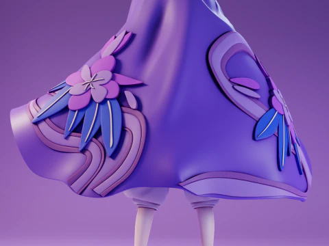 Kabukimono 2 Genshin Impact 3D Print Model