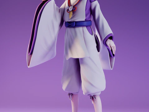 Kabukimono 2 Genshin Impact 3D Print Model