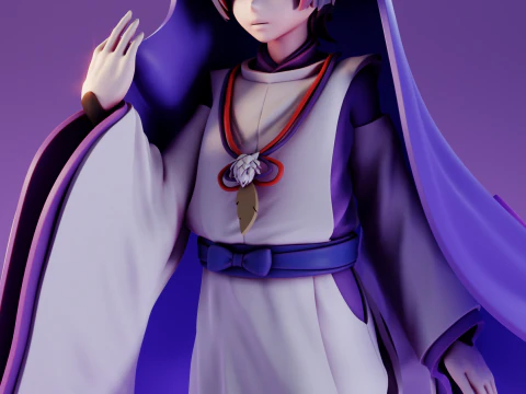Kabukimono 2 Genshin Impact 3D Print Model