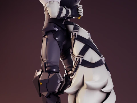 Von Lycaon Zenless Zone Zero 3D Print Model