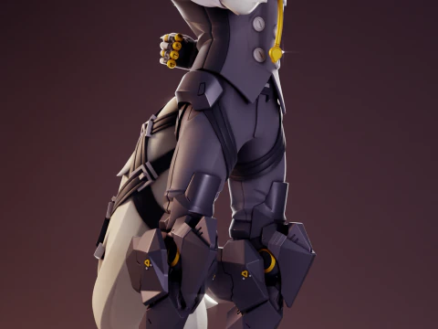 Von Lycaon Zenless Zone Zero 3D Print Model