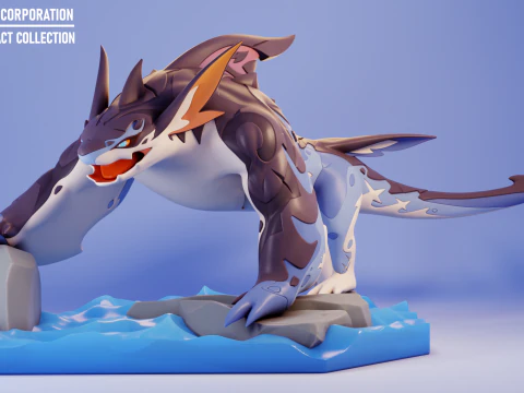 Animals Of Natlan Genshin Impact 3D Print Model