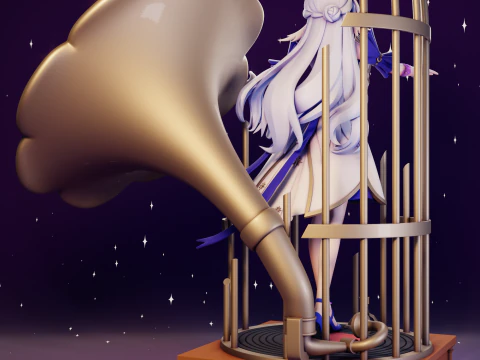 Robin Honkai Star Rail 3D Print Model