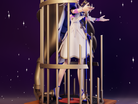 Robin Honkai Star Rail Model do druku 3D