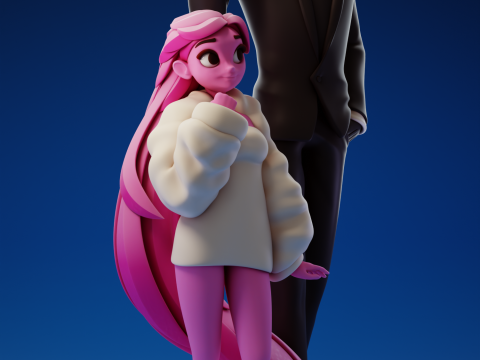 Hades And Persephone Lore Olympus 3D 打印模型