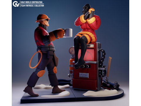 Smissmas 2024 Team Fortress 2 3D Print Model