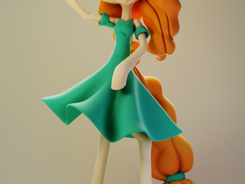 Pear Butter My Little Pony 3D Print Model
