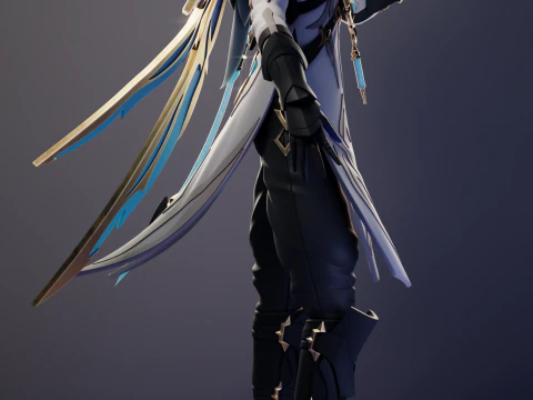 Dottore 3 Genshin Impact 3D Print Model