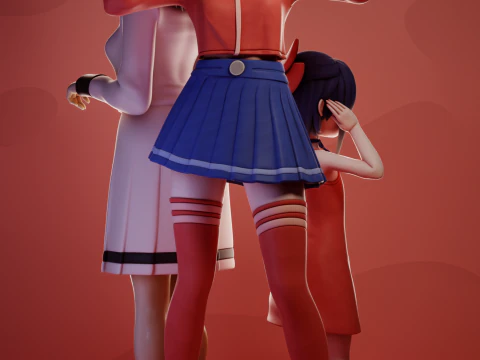 미타 2 미사이드 3D 프린트 모델