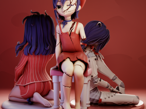 Mita 4 MiSide 3D 프린트 모델