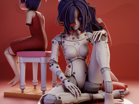 Mita 4 MiSide 3D 프린트 모델
