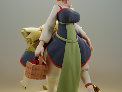 Goat Centaur OC 3D Print Model