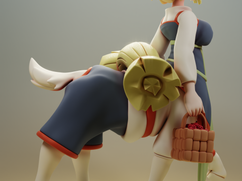Goat Centaur OC Modèles 3D en vedette