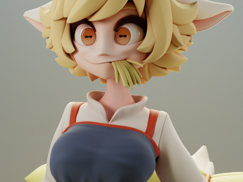 Goat Centaur OC Modèles 3D en vedette