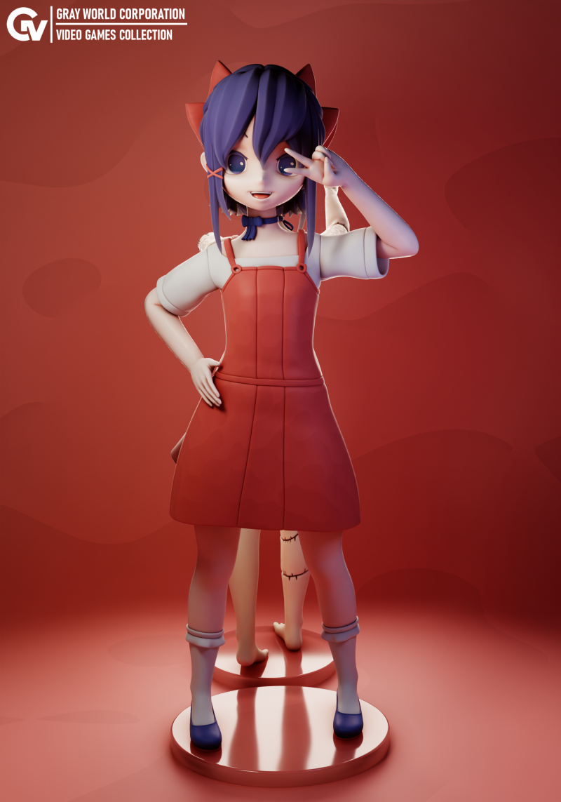 Mita 5 MiSide Modèles 3D en vedette .c4d .max .obj .3ds .fbx .stl .blend