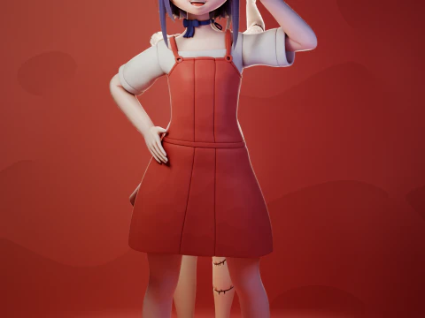 미타 5 미사이드 3D 프린트 모델