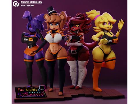 Frennis의 Fap Nights 3D 프린트 모델