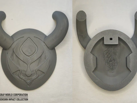 Hilichurl Mask Genshin Impact 3D Print Model