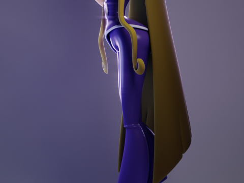 Darcy Winx Club 3D 打印模型