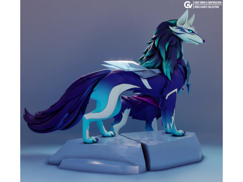 Crystal Maiden Persona Dota 2 3D Print Model