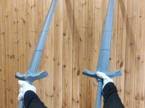 Dull Blade Genshin Impact 3D Print Model