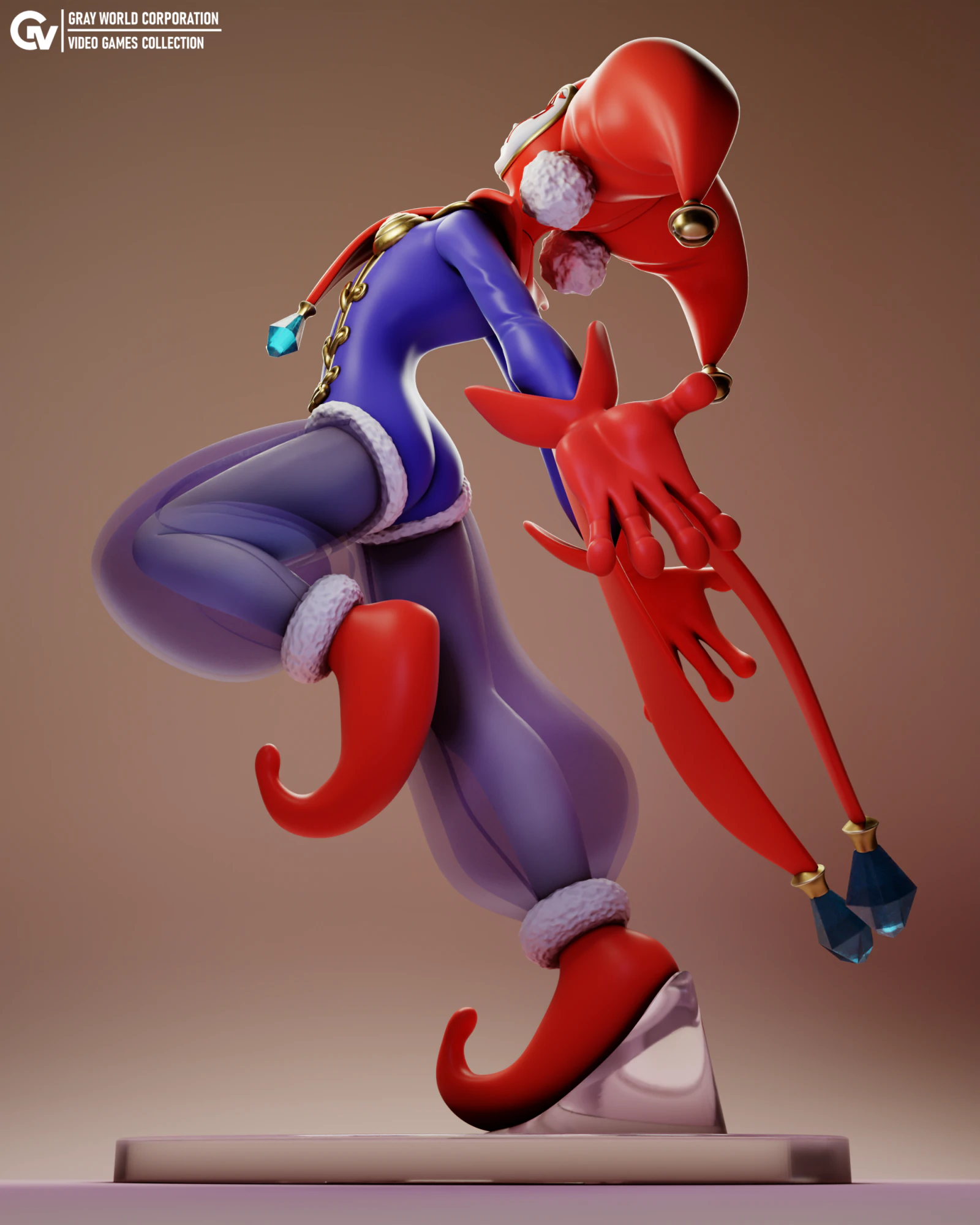 Harle Chrono Cross 3D Print Model .c4d .max .obj .3ds .fbx .stl .blend