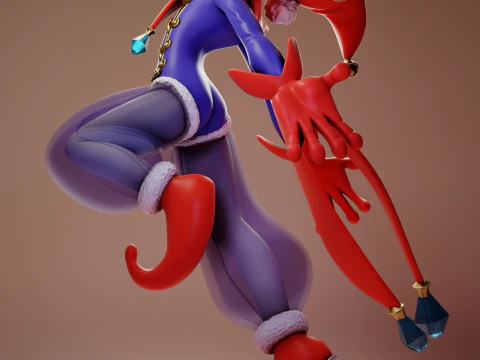 할리 크로노 크로스 3D 프린트 모델