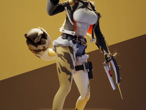 풀크라 젠리스 존 제로 3D 프린트 모델