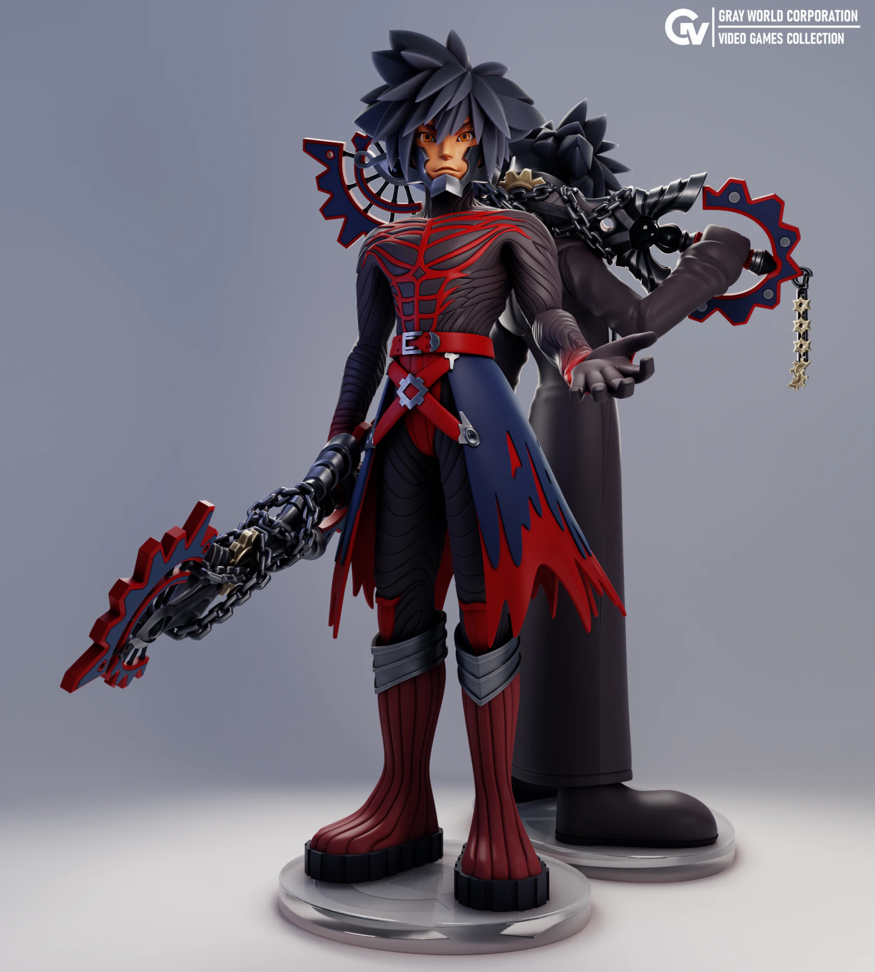 Vanitas Kingdom Hearts 3D Print Model .c4d .max .obj .3ds .fbx .stl .blend 