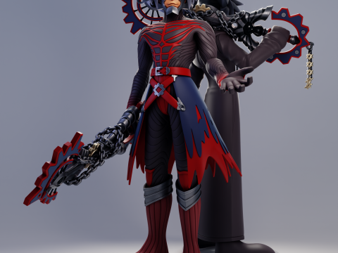 Vanitas Kingdom Hearts 3D Print Model