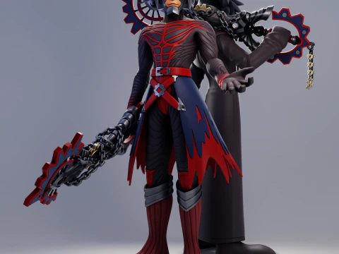 Vanitas Kingdom Hearts Modello di stampa 3D