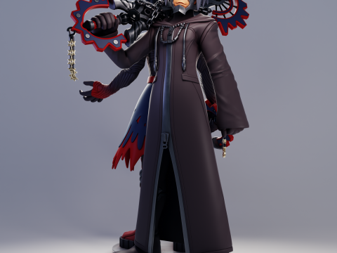 Vanitas Kingdom Hearts 3D Принт Модель