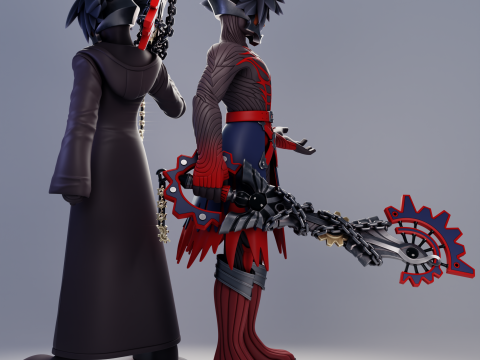 Vanitas Kingdom Hearts 3D Принт Модель