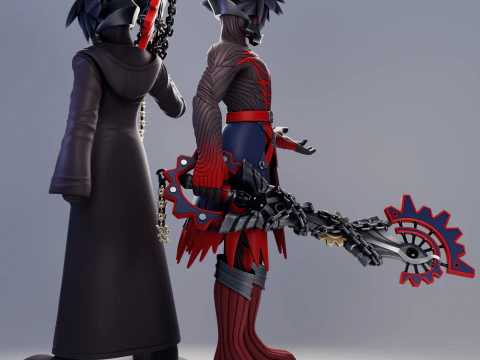 Vanitas Kingdom Hearts 3D Print Model