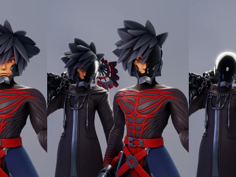 Vanitas Kingdom Hearts 3D Print Model