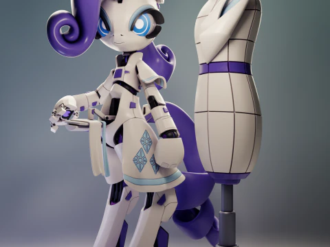 Швейний бот Rari 10 My Little Pony 3D Принт Модель