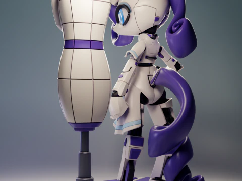 Sewing Bot Rari 10 My Little Pony 3D Print Model