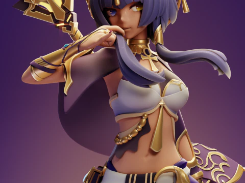 Candace 3 Genshin Impact 3D Print Model