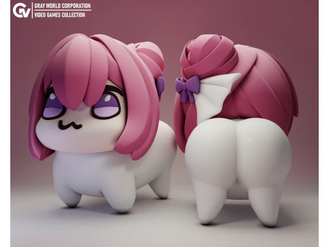 도로시 도로 승리의 여신 니케 3D 프린트 모델