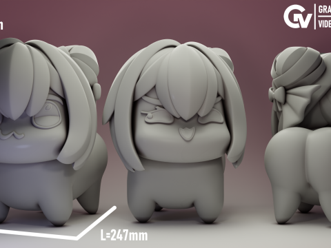 Dorothy Doro Goddess of Victory Nikke Modello di stampa 3D