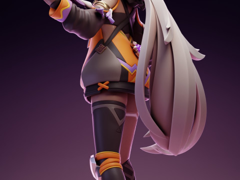 Iansan Genshin Impact 3D Print Model