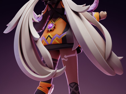 Iansan Genshin Impact 3D Print Model