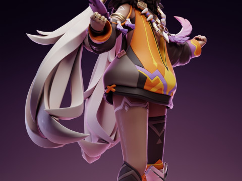 Iansan Genshin Impact 3D Print Model
